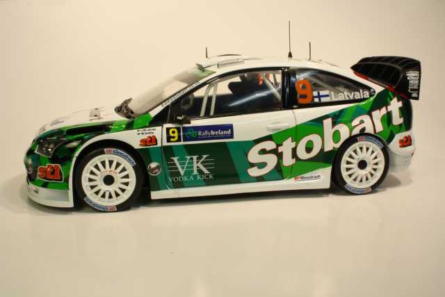 Ford Focus RS WRC "Stobart", 3rd Ireland 2007, J-M.Latvala, no.9