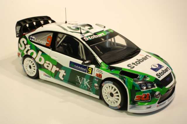 Ford Focus RS WRC "Stobart", 3rd Ireland 2007, J-M.Latvala, no.9