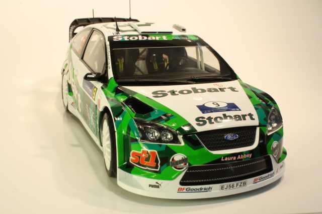 Ford Focus RS WRC "Stobart", 3rd Ireland 2007, J-M.Latvala, no.9