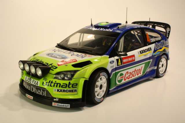 Ford Focus RS WRC, 1st. Wales 2007, M.Hirvonen, no.4