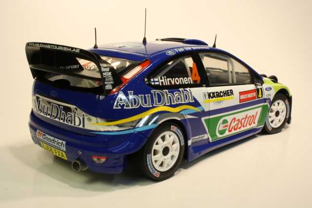 Ford Focus RS WRC, 1st. Wales 2007, M.Hirvonen, no.4