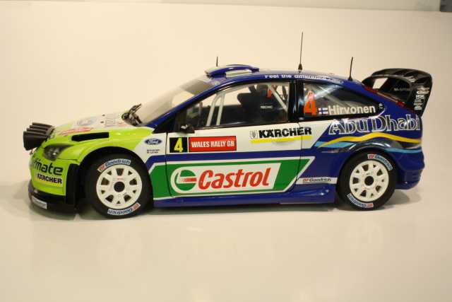 Ford Focus RS WRC, 1st. Wales 2007, M.Hirvonen, no.4