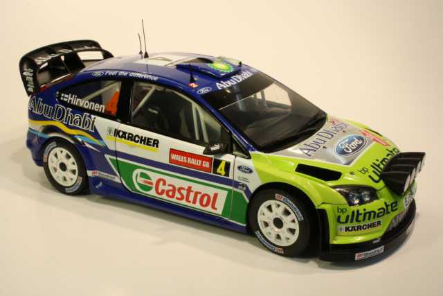 Ford Focus RS WRC, 1st. Wales 2007, M.Hirvonen, no.4