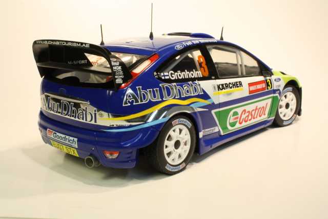 Ford Focus RS WRC, 2nd. Wales 2007, M.Grönholm, no.3