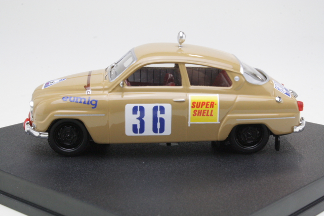 Saab 96, 1st. Finland 1960, C.O.Bremer/J.Lampi, no.36 - Sulje napsauttamalla kuva