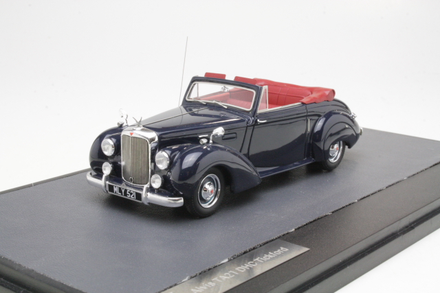 Alvis TA21 Tickford DHC Cabriolet 1952, tummanharmaa - Sulje napsauttamalla kuva