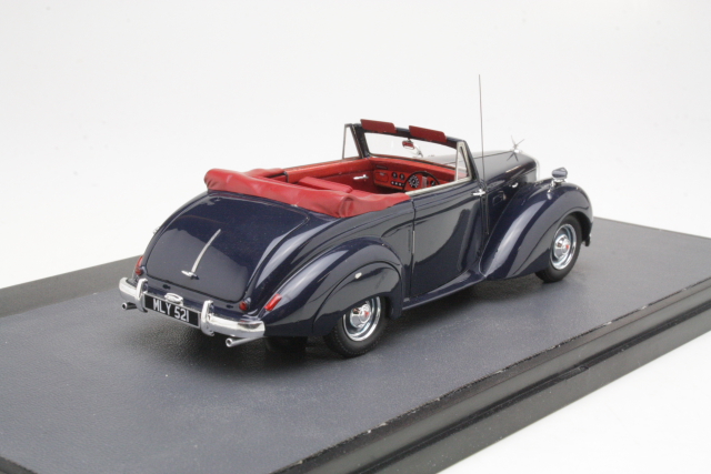 Alvis TA21 Tickford DHC Cabriolet 1952, tummanharmaa - Sulje napsauttamalla kuva