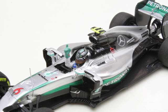Mercedes AMG F1 W07 Hybrid, Abu Dhabi GP 2016, N.Rosberg, no.6 - Sulje napsauttamalla kuva