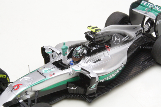 Mercedes AMG W07 Hybrid, Abu Dhabi GP 2016, N.Rosberg, no.6