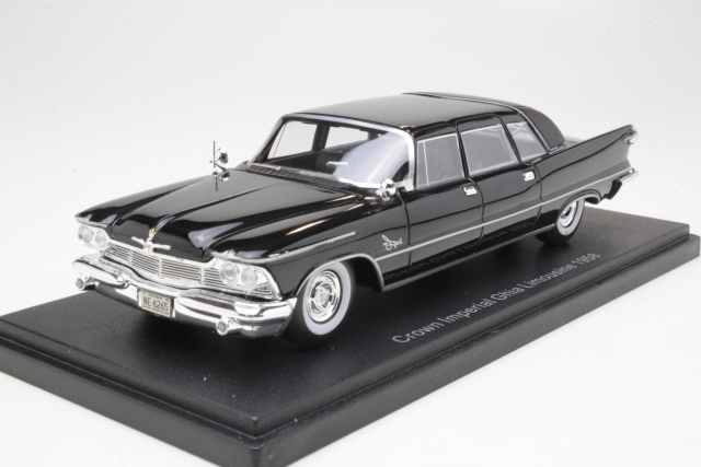 Imperial Crown Ghia Sedan 1958, black