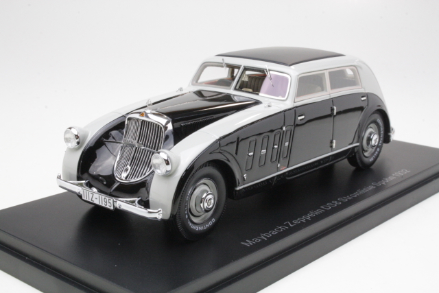 Maybach Zeppelin DS8 Streamliner Spohn 1932, grey/black