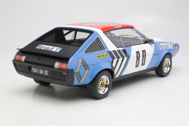 Renault 17 Gordini Gr5, Vercors-Vivarais 1975, JP.Nicolas, no.80