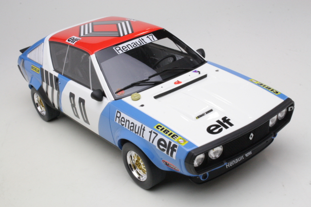 Renault 17 Gordini Gr5, Vercors-Vivarais 1975, JP.Nicolas, no.80