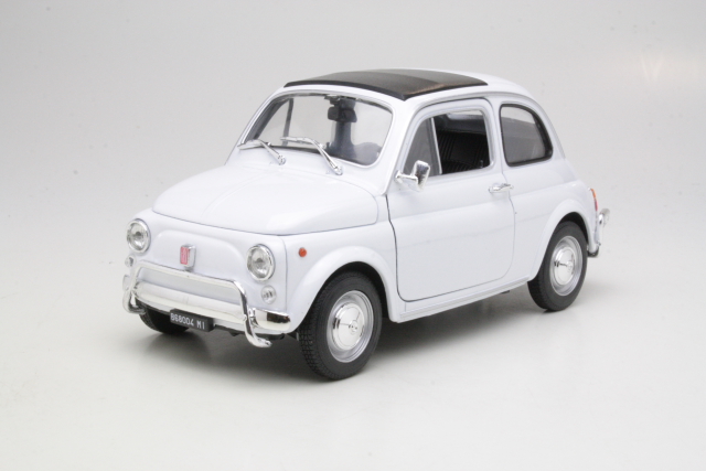 Fiat 500L 1968, valkoinen - Sulje napsauttamalla kuva