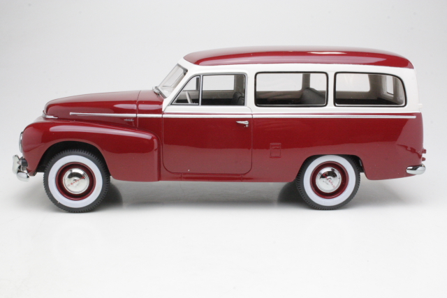 Volvo PV445 Duett 1956, dark red/beige