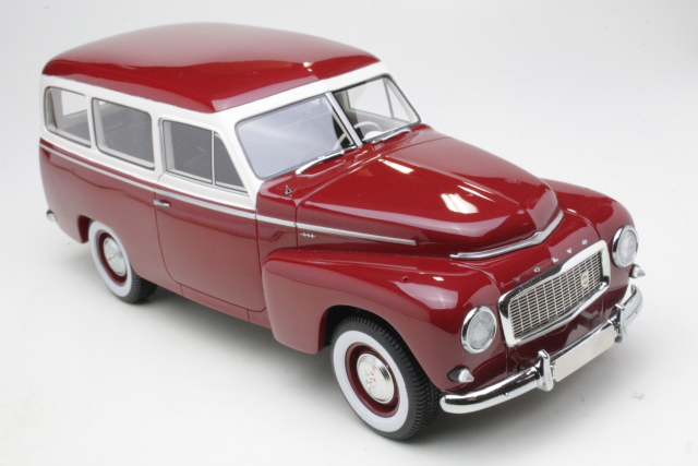 Volvo PV445 Duett 1956, dark red/beige