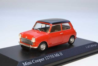 Mini Cooper 1275S Mk2 1967, punainen