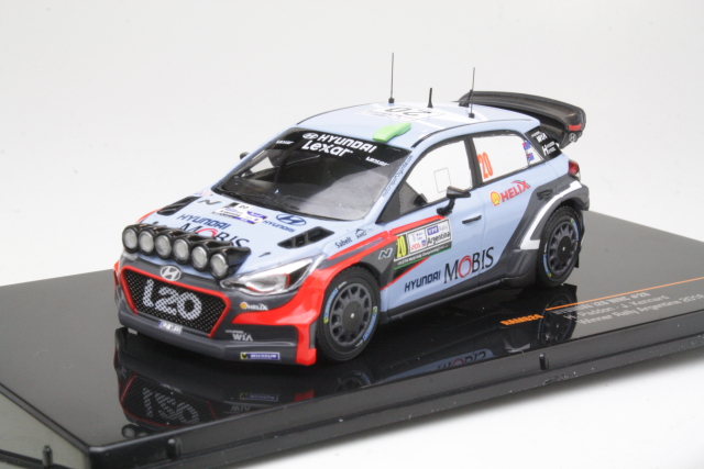 Hyundai i20 WRC, 1st. Argentina 2016, H.Paddon, no.20