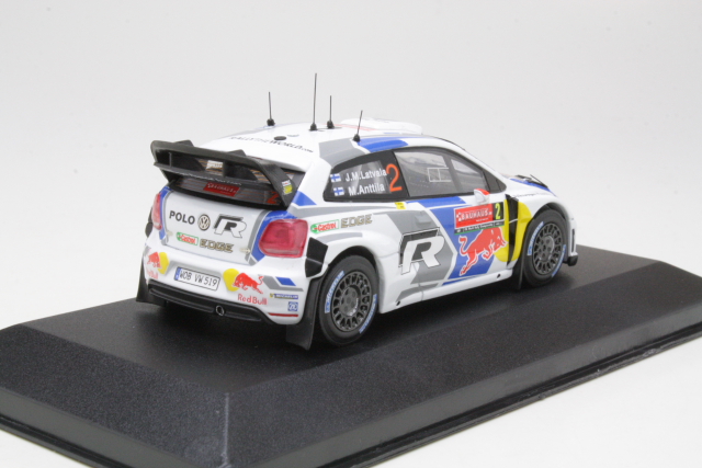 VW Polo R WRC, 1st. Sweden 2014, J-M.Latvala, no.2 - Sulje napsauttamalla kuva