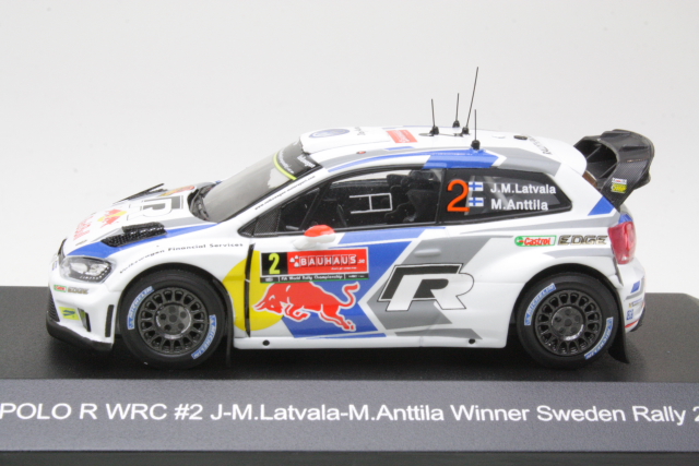 VW Polo R WRC, 1st. Sweden 2014, J-M.Latvala, no.2 - Sulje napsauttamalla kuva