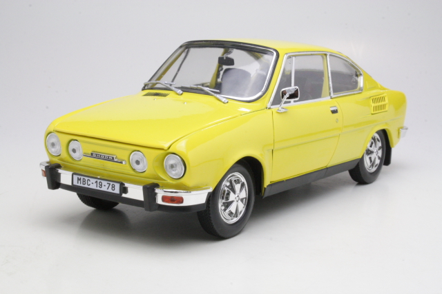 Skoda 110R Coupe 1980, yellow