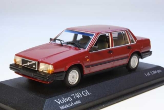 Volvo 740 1986, metallinpunainen