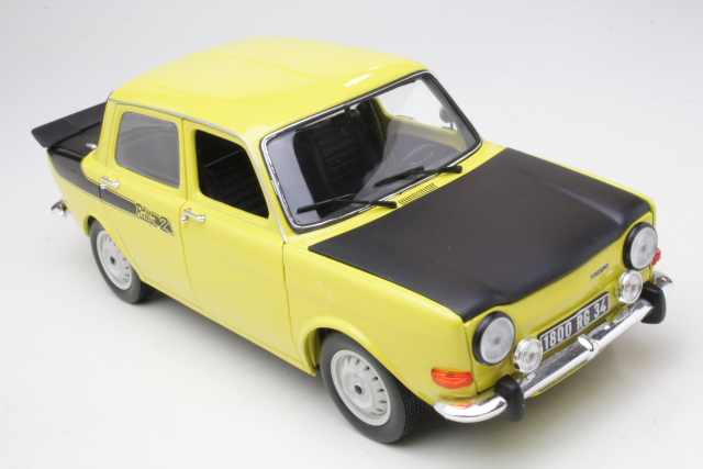 Simca 1000 Rallye 2 1976, yellow/black - Click Image to Close