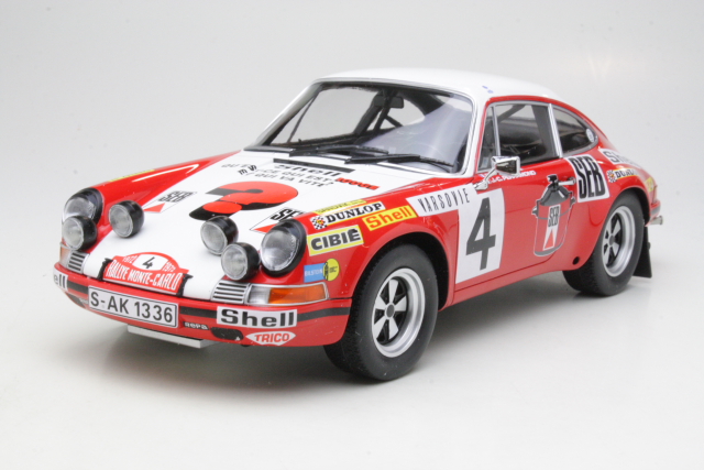 Porsche 911S, 2nd. Monte Carlo 1972, Larrousse/Perramond, no.4