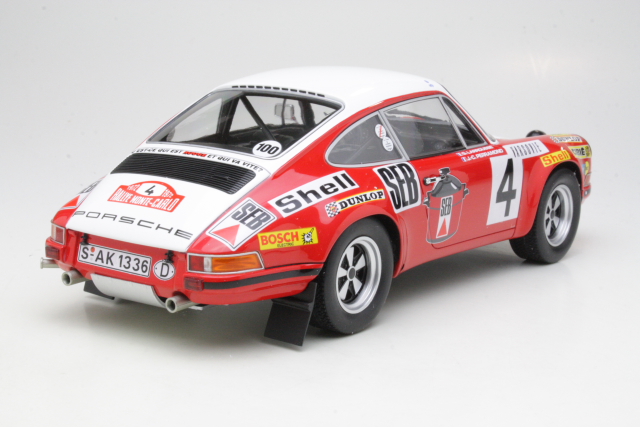 Porsche 911S, 2nd. Monte Carlo 1972, Larrousse/Perramond, no.4 - Click Image to Close