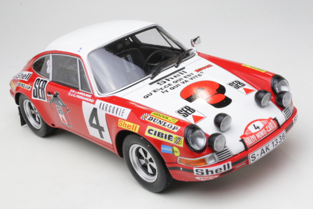 Porsche 911S, 2nd. Monte Carlo 1972, Larrousse/Perramond, no.4 - Click Image to Close