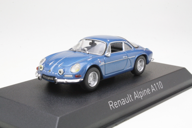 Alpine Renault A110 1973, sininen - Sulje napsauttamalla kuva