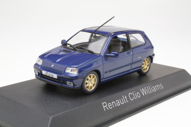 Renault Clio Williams 1996, sininen - Sulje napsauttamalla kuva