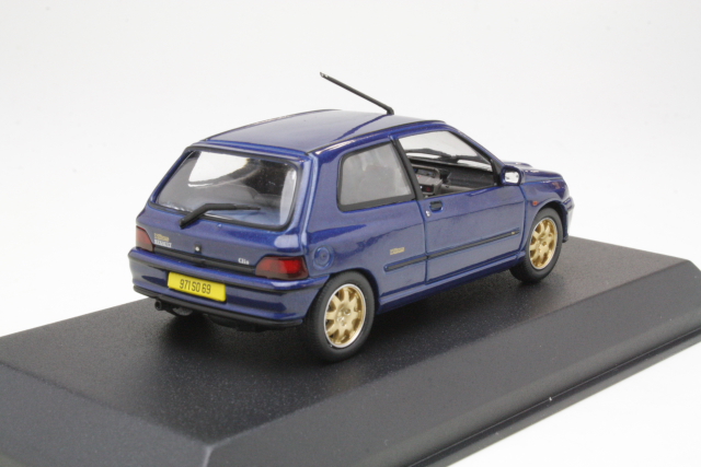 Renault Clio Williams 1996, sininen - Sulje napsauttamalla kuva