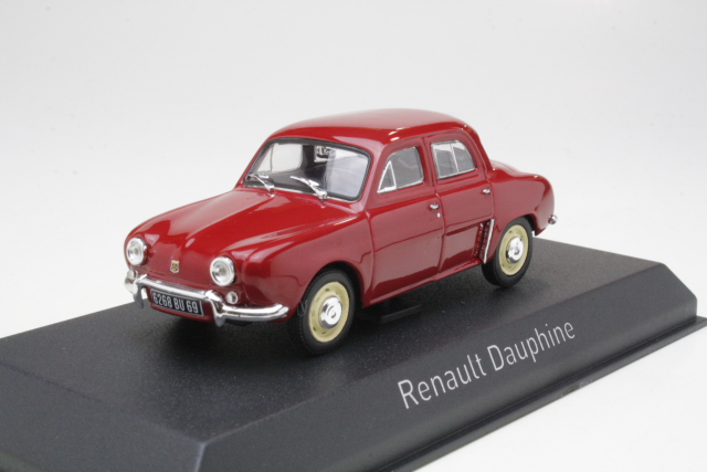 Renault Dauphine 1961, red - Click Image to Close