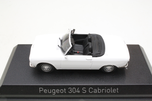 Peugeot 304 Cabriolet S 1973, white - Click Image to Close