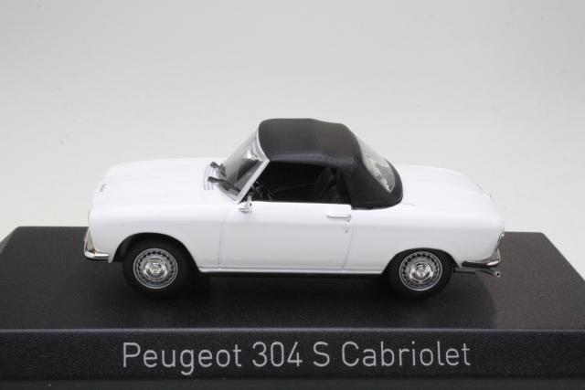 Peugeot 304 Cabriolet S 1973, valkoinen - Sulje napsauttamalla kuva