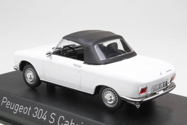 Peugeot 304 Cabriolet S 1973, valkoinen - Sulje napsauttamalla kuva