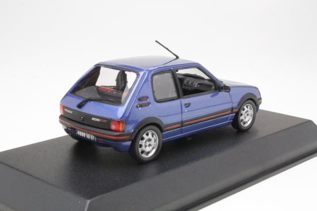 Peugeot 205 GTi 1.9 1992, blue - Click Image to Close