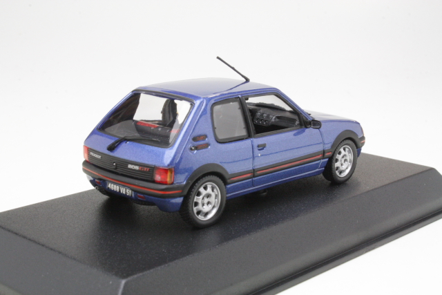 Peugeot 205 GTi 1.9 1992, sininen - Sulje napsauttamalla kuva