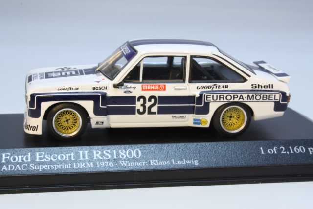 Ford Escort Mk2 RS1800 "Europa Möbel" Nurburgring 1976, K.Ludwig