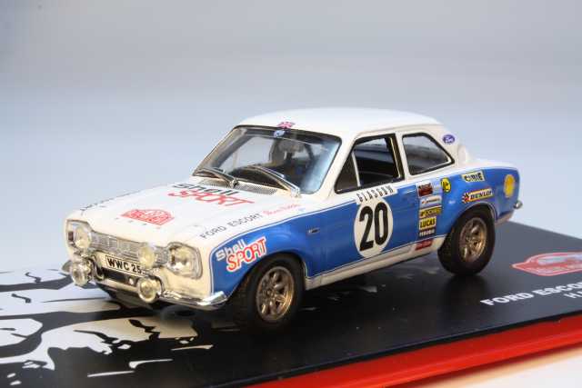 Ford Escort Mk1 RS1600, Monte Carlo 1973, H.Mikkola, no.20