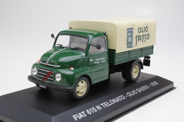 Fiat 615N Telonato 1958 "Olio Sasso Oneglia" - Sulje napsauttamalla kuva