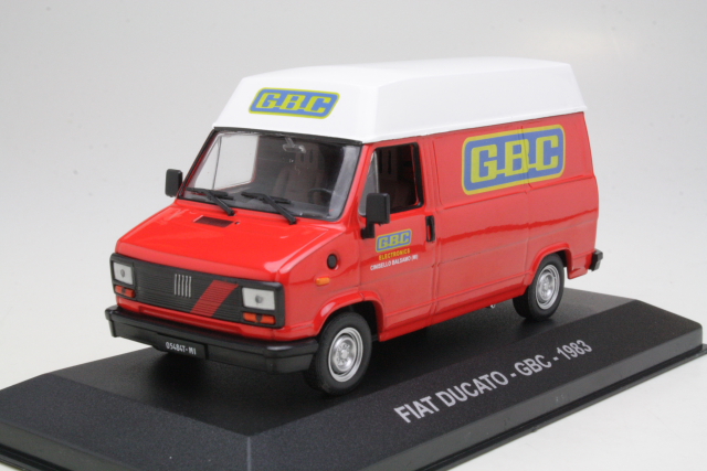 Fiat Ducato 1983 "GBC Eletronics Cinisello Balsamo" - Sulje napsauttamalla kuva