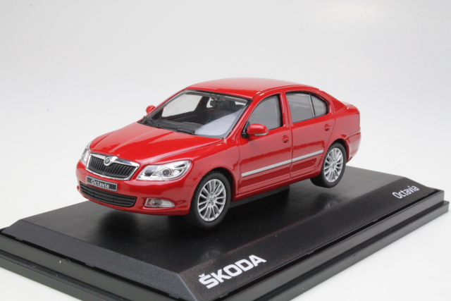 Skoda Octavia 2008 Facelift, red