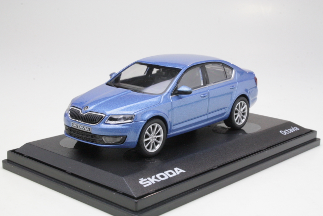 Skoda Octavia III 2013, sininen