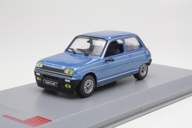 Renault 5 Alpine 1976, sininen - Sulje napsauttamalla kuva