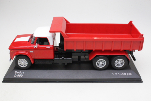 Dodge D950 1974, red/white "Dumper"