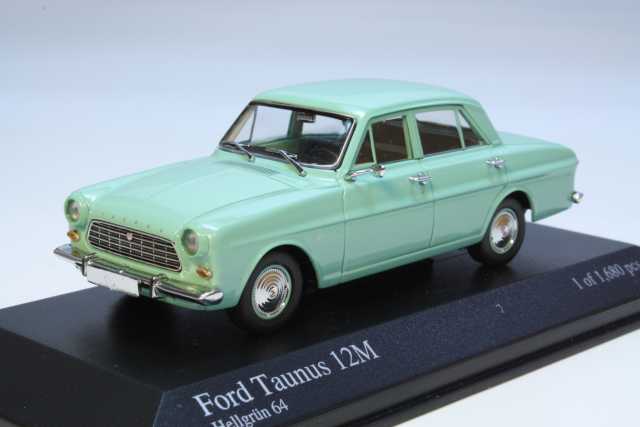 Ford Taunus 12M P4 1963, turkoosi