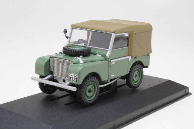 Land Rover series 1, green "1st. Road registered Land Rover"