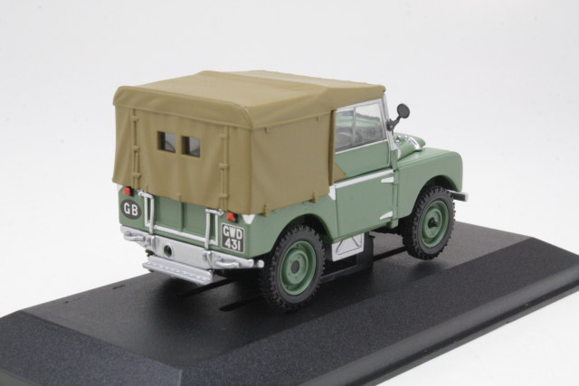 Land Rover series 1, green "1st. Road registered Land Rover"